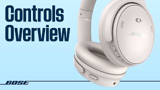 Bose QuietComfort Headphones – Controls Overview [upl. by Lenwood]