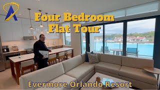 Evermore Orlando Resort Four Bedroom Flat Tour [upl. by Andria]