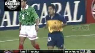 Boca Jrs 3 vs Mexico 1 Amistoso en Bs As 1998 Caniggia Campos Latorre FUTBOL RETRO TV [upl. by Marcela]