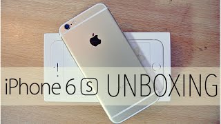 iPhone 6S GOLD  Unboxing Setup amp First Look HD [upl. by China373]