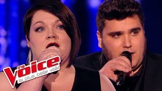 Charles Aznavour – Comme ils disent  Mathilde VS Yoann Launay  The Voice France 2015  Battle [upl. by Muhan]