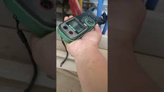 How to take Amper rating using clamp meter bernaztvvlog [upl. by Eixam]