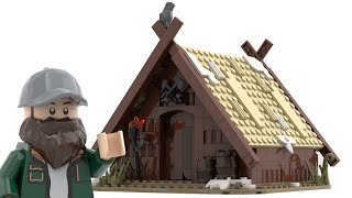 MedievalBricks Viking House MOC93063 Review [upl. by Jallier]