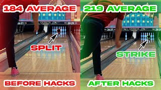 3 EASY Hacks to Bowl Higher Scores  Improve Your Bowling Average [upl. by Ahsinirt]