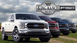 2021 Ford F150 King Ranch as 2022 Model with New Colors and Interior of the Truck [upl. by Tracie]