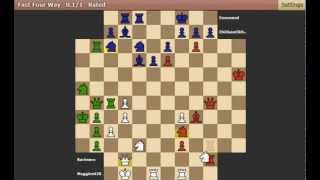 4way team chess without turns [upl. by Hertha292]