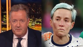 Piers Morgan slams Megan Rapinoe Shes the worlds most annoying sports star [upl. by Eidde]