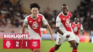 AS Monaco  FC Barcelone  Ligue des Champions  1ère journée [upl. by Showker584]