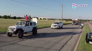 2020 Granbury High School Senior Class Graduation Parade [upl. by Annim]