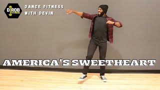 quotAMERICAS SWEETHEARTquot by ELLE KING  DANCE FITNESS with DEVIN [upl. by Ylatfen]