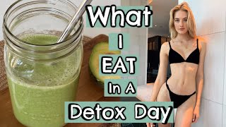 VEGAN What I Eat In A Day As A Model  Plant Based Clean Eating amp Body Detox Recipes  Sanne Vloet [upl. by Nodal]