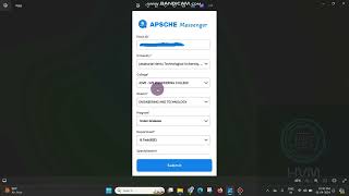 APSCHE Messenger  Registration Process for StudentsFaculty [upl. by Adnirol257]