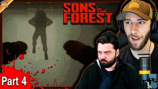 Sons of the Forest Part 4 ft Reid  chocoTaco Cave Exploration Survival Gameplay [upl. by Amikan]