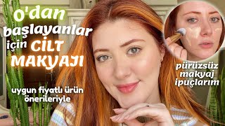 Sıfırdan başlayanlar için kusursuz CİLT MAKYAJI 🌸 Tüm ipuçlarım uygun fiyatlı ürün önerilerim [upl. by Patric]