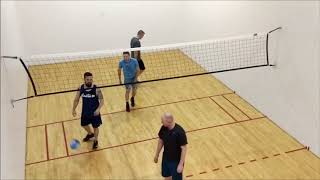 2019 National Wallyball Tournament Mens Triples Eldridge Iowa Video 1 [upl. by Uy]