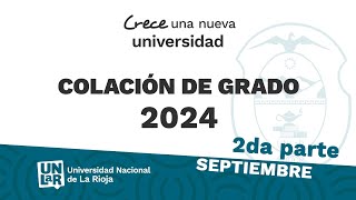 VIVO Colación de Grado Septiembre 2024 Segunda Parte [upl. by Audette]