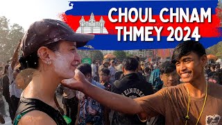 Our FULL Experience Celebrating Our First KHMER NEW YEAR Choul Chnam Thmey in Siem Reap Cambodia [upl. by Litman]