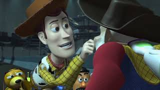 Toy Story 2 Woody vs Prospector Spanish [upl. by Hairabez]