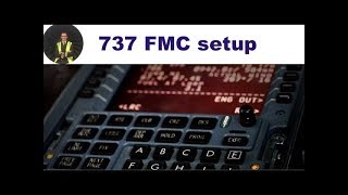 ✈ Boeing 737 FMC setup ✈ REAL AIRCRAFT [upl. by Siuqcram]