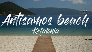 Antisamos beach Kefalonia Island [upl. by Ahseym]