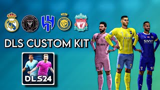 DLS24 CUSTOM KIT INPUT  DREAM LEAUGE SOCER 2024  DLS 24 CUSTOM KIT INPUTED [upl. by Doggett469]