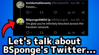 BSponges Twitter is really weird [upl. by Eelame]