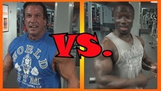 Bill McAleenan vs Bada Lekan Epic Weight Battles of the Gym [upl. by Baugh369]