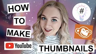 How to Make YouTube Thumbnails Using Picmonkey [upl. by Sioled]