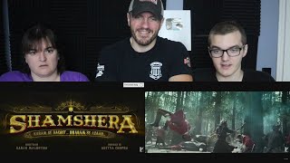 Shamshera Official Trailer REACTION [upl. by Mazur]