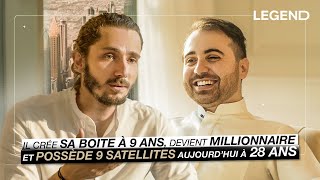 IL CRÉE SA BOITE À 9 ANS DEVIENT MILLIONNAIRE ET POSSÈDE 9 SATELLITES Samuel Cardillo [upl. by Gnuhn882]