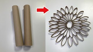 Kranz  Adventskranz  Küchenrolle  Weihnachten  Geschenk  Basteln  DIY  Christmas  Wreath [upl. by Sirrad]