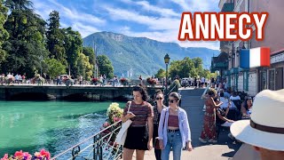 Annecy France 🇫🇷 Walking Tour September 7 2024 4K 60fps [upl. by Hannazus284]