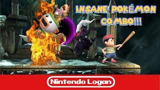 INSANE Pokémon Combo  Nintendo Logan Clips [upl. by Ahsiliw]