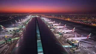 Dubai Airport Baggage Handling Inner Workings in 4k  Dubai Flow Motion Extended [upl. by Bellamy365]