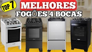 🚨 7 Melhores Fogões 4 BOCAS  Com Melhor AVALIAÇÃO no Mercado  Até R 200000 [upl. by Luy227]