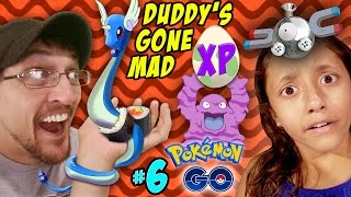 POKEMON GO SUSHI I SPIT on a GYM Lucky Egg XP amp Evolution Part 6 Gameplay w Duddy amp Lex FGTEEV [upl. by Patric]