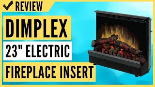 Dimplex Deluxe 23quot Electric Fireplace Insert DFI2310 Review [upl. by Siravrat]