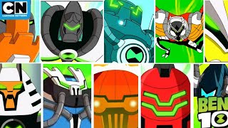 Ben 10 Reboot  Every Single Ben Alien Transformation  Cartoon Network [upl. by Ivonne]