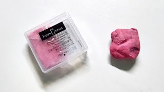 Faber Castell Kneadable Art Eraser  Quick Review [upl. by Aisatana]