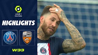 PARIS SAINTGERMAIN  FC LORIENT 1  3  Highlights  PSG  FCL  20222023 [upl. by Einnov]