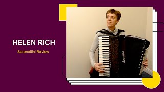 Serenellini Accordion Review by Helen Rich  Accordion Centre Birmingham [upl. by Atteugram]