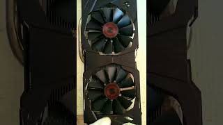 ASUS Strix GTX 970 OC 4GB  GPU Cleaning Video Card Graphic Card Repaste [upl. by Eitnom]