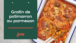 Recette du Gratin de potimarron au parmesan [upl. by Haron278]