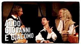 Il conte Dracula seconda parte  Tre uomini e una gamba di Aldo Giovanni e Giacomo [upl. by Asyl]