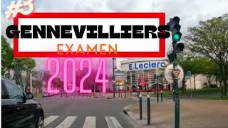 3 PARCOURS DEXAMEN DU PERMIS B 🚦🚗🚦 GENNEVILLIERS [upl. by Chantal]