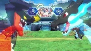 Pokémon XYampZ Mega Charizard X Vs Mega Garchomp【AMV】 [upl. by Malinde231]