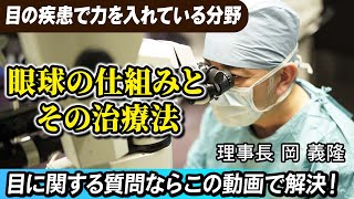 眼科の疾患で最も力を入れている分野は？【先進会眼科理事長インタビュー】 [upl. by Edd]