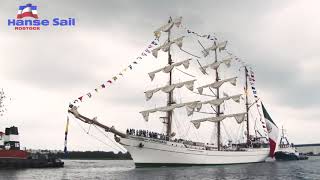 Die Hanse Sail 2019  Segeln Matrosen und Meer [upl. by Adivad]