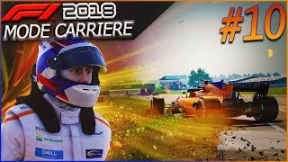 F1 2018 Mode Carrière Part10 Angleterre  LA DÉCEPTION [upl. by Melitta284]