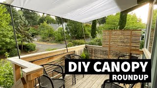 10 Inspiring DIY Canopies amp Sunshades [upl. by Ettie452]